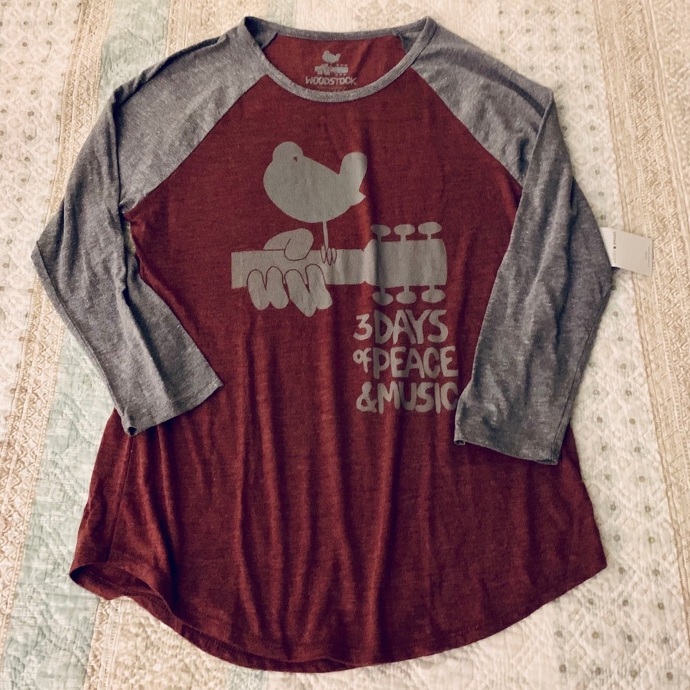 LUCKY Brand 3/4 Sleeve T-shirt